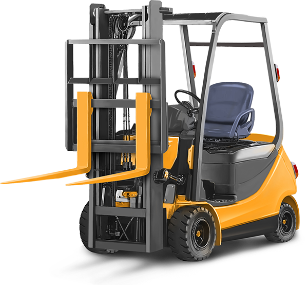 forklift shifting cargoes